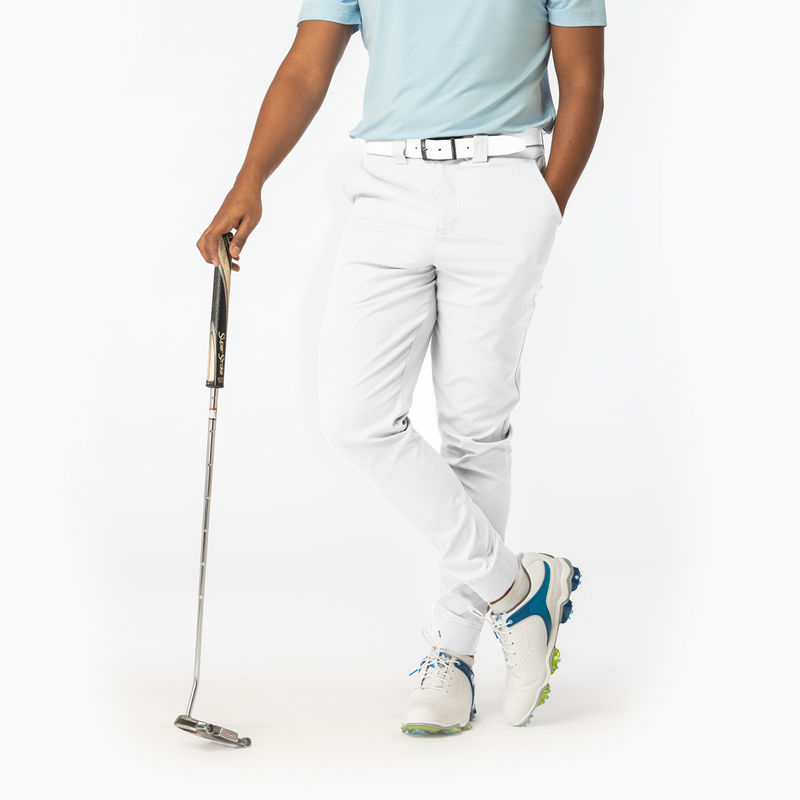 Tee Up Golf Jogger - White